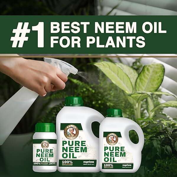 Nani's Pure Neem Oil for Plants Concentrate - Dilute for Use as Organic Neem Oil Spray for Plants, Outdoor & Indoor Use - 100% Cold Pressed - Horticultural Enhanced Plant Health & Shine Need (17 oz) - Image 5