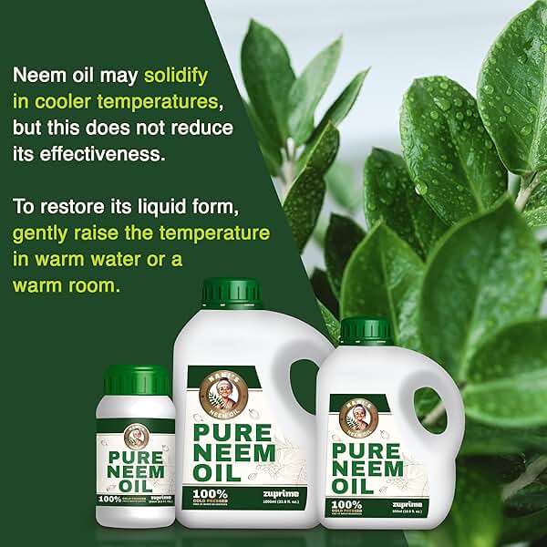 Nani's Pure Neem Oil for Plants Concentrate - Dilute for Use as Organic Neem Oil Spray for Plants, Outdoor & Indoor Use - 100% Cold Pressed - Horticultural Enhanced Plant Health & Shine Need (17 oz) - Image 8