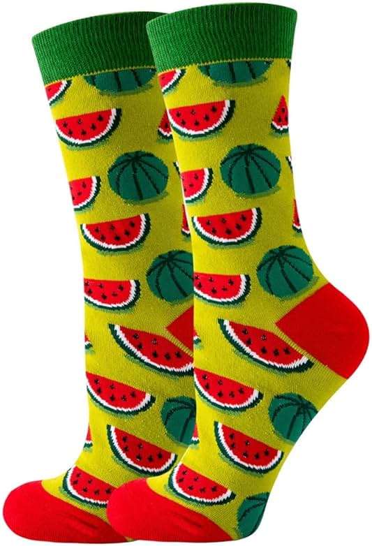ZXGXLAW Crew Cute Funny Colorful Crazy Cotton Dress Socks for Women Girl New Gifts Ideas - Image 3
