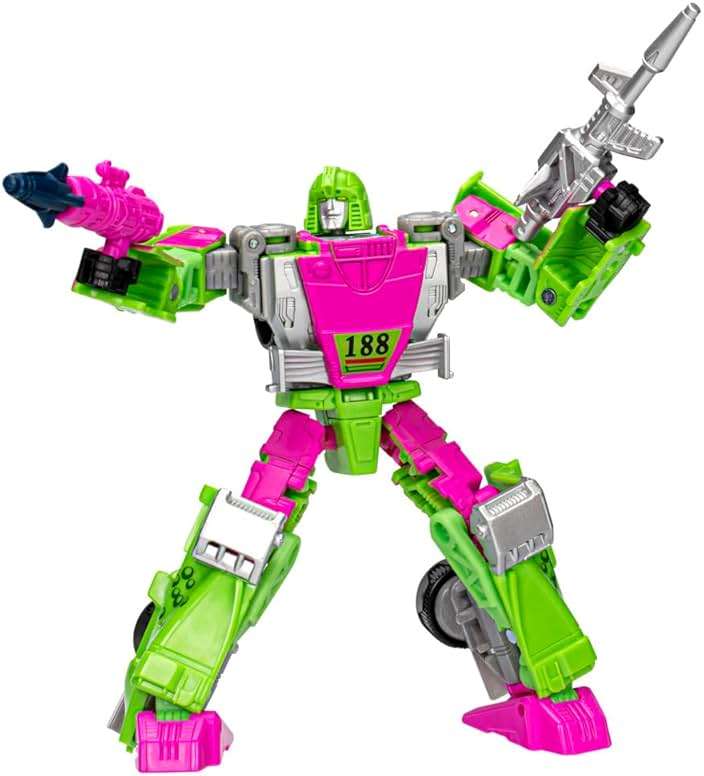 Transformers Generations Legacy Evolution Deluxe Class Action Figurine G2 Universe Autobot Mirage 14 cm - Image 3