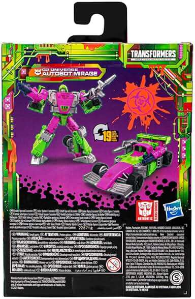 Transformers Generations Legacy Evolution Deluxe Class Action Figurine G2 Universe Autobot Mirage 14 cm - Image 5