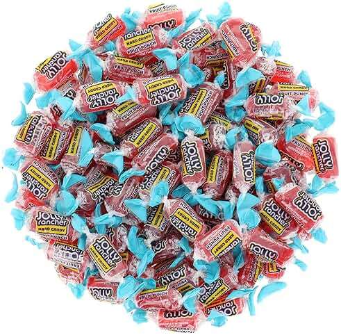 Bulk Candy Jolly Ranchers Hard Candy | 1 lb. Resealable Pouch | Single Flavor | Large Assorted Candy Options | 19 Flavors to choose from | Preserve Jolly Rancher Freshness and Flavor in an Aromatik™ Resealable Bag (Fruit Punch) - Image 2