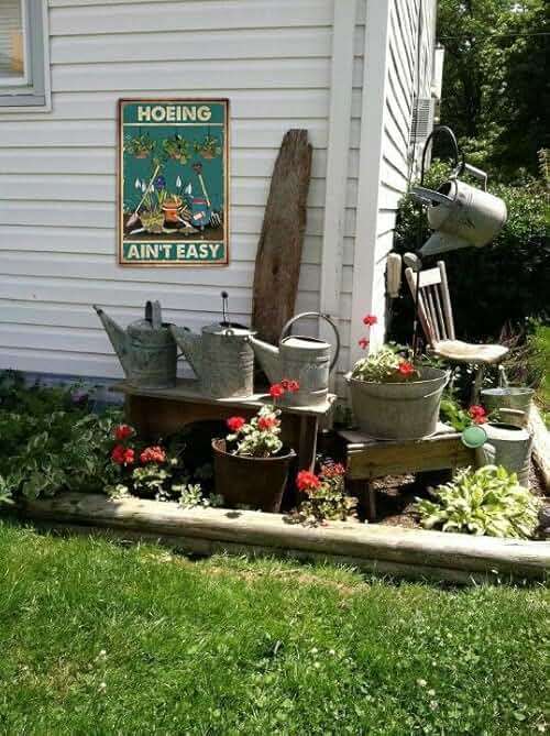 Artlunar Funny Garden Sign Outside Decor - Humorous Gardening Gift for Women Enthusiasts, 12" x 8" (980) - Image 5