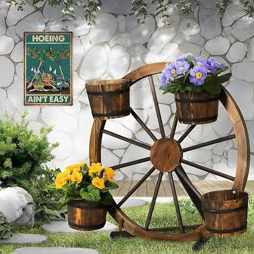 Artlunar Funny Garden Sign Outside Decor - Humorous Gardening Gift for Women Enthusiasts, 12" x 8" (980) - Image 8