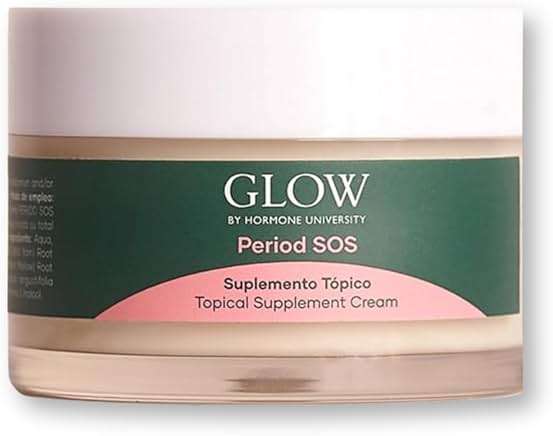 Glow Botanica Period SOS - Wild Yam Cream - Topical Cream for Women - Image 1