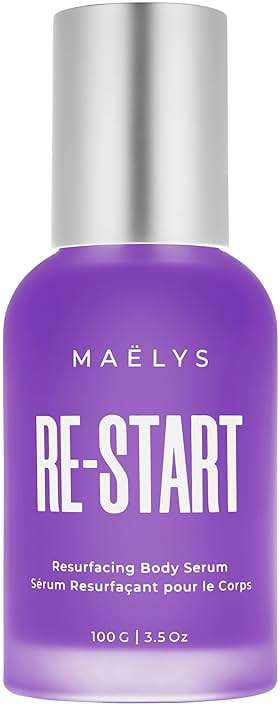 MAËLYS RE-START Resurfacing Body Serum - AHA Exfoliating Treatment with Hyaluronic Fusion, Glycolic Acid, and Niacinamide for Bumpy Skin and Uneven Texture (3.5 Fl Oz) - Image 1