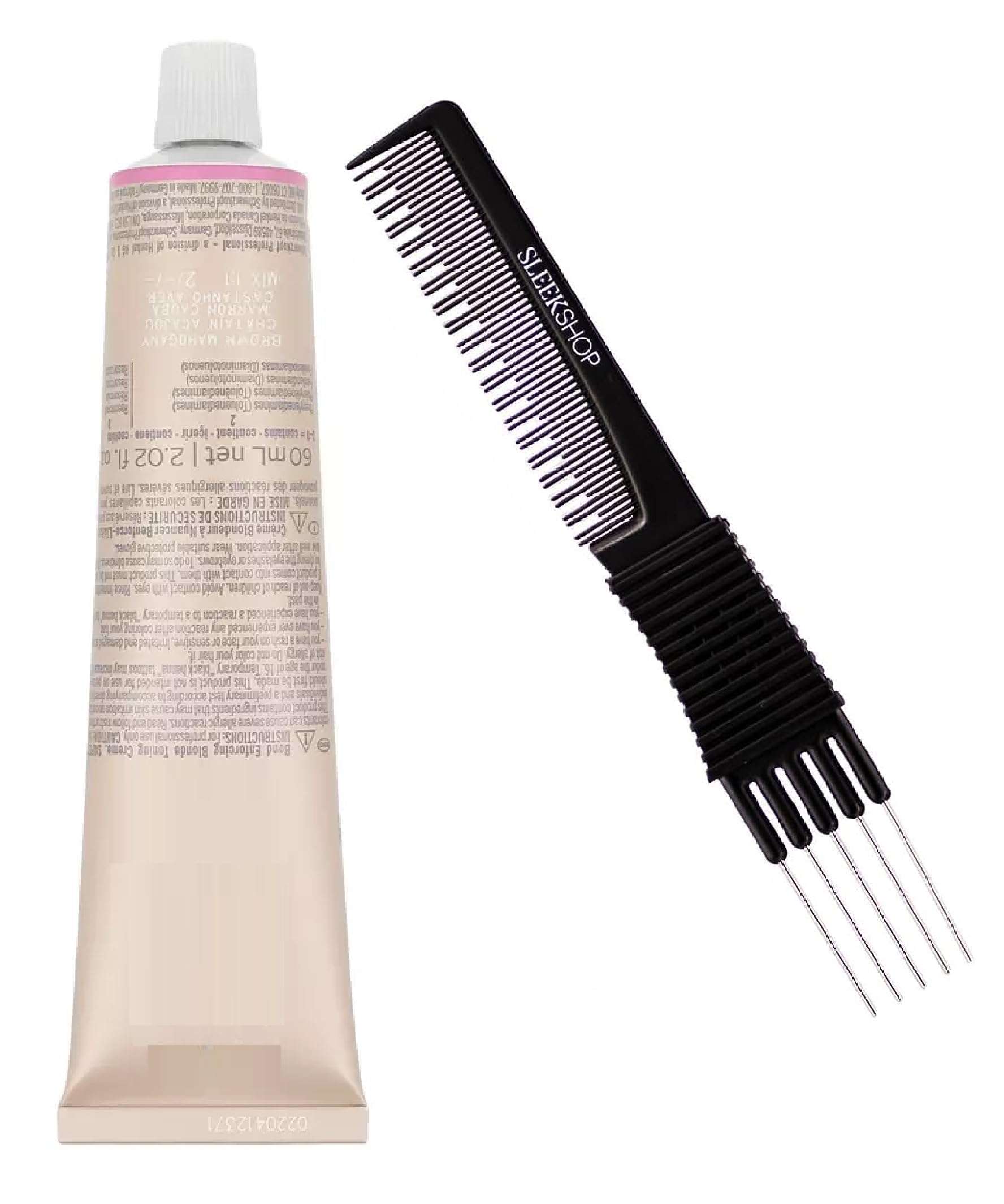 Sleekshop Comb + Blonde Toning - ICE Schwarzkapf IGORA Royal Blonde Toners for Hair Lightener, 2023-2024 Version - Image 1