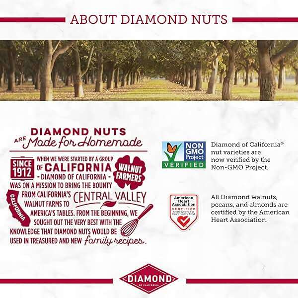 Diamond of California Pecan Pie Pecan Nuts, 3.25 oz. - Image 3