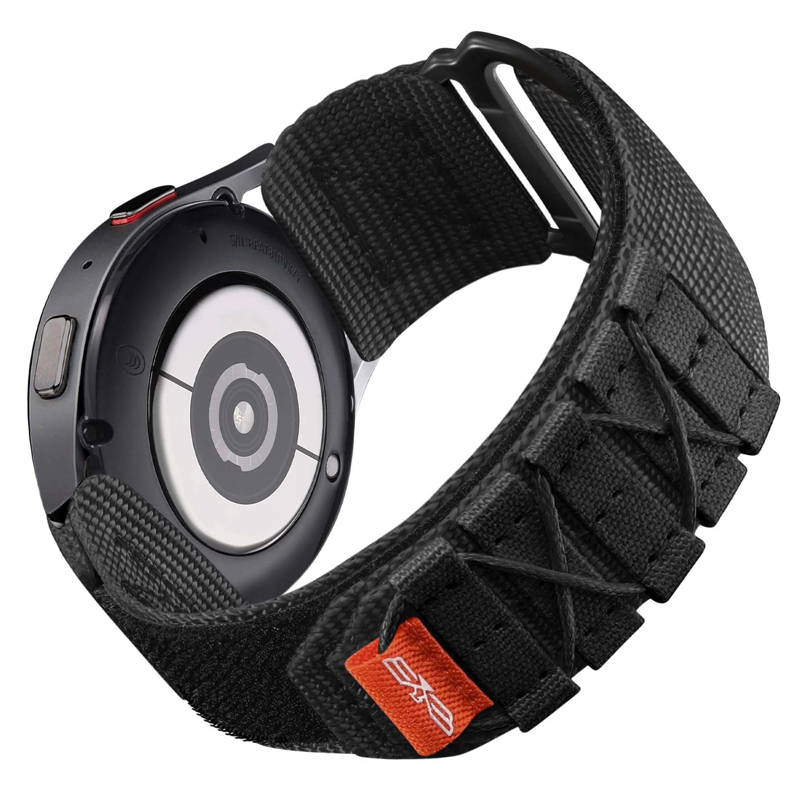 Bandletic 20mm Band Compatible with Samsung Galaxy Watch 7/6/5/4 44mm 40mm/FE 40mm/6 Classic 47mm 43mm/5 Pro/4 Classic/3 41mm, Military Rugged Nylon Sport Strap - Image 1