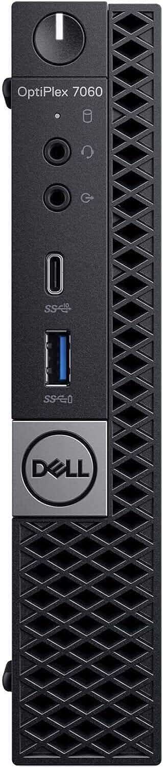 Dell OptiPlex 7060 Micro Desktop Business PC, Intel Core i5-8500T 2.1GHz, 16GB, 512GB SSD, USB Type-C, Windows 11 (Renewed), Black - Image 5