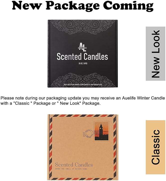 Scented Candles Set | Men Candle Set, Scented Candles for Home, Gifts for Men Aromatherapy Gift Set - 4 Pack Manly Gifts for Dad Fathers Day, Soy Candle of Leather/Smoke & Vanilla/Oak/Lavender - Image 4