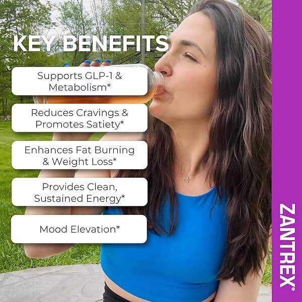 Zantrex SkinnyStix Berry Fusion GLP-1 Support Drink Mix, Energy & Metabolic Support Powder, Appetite Control, 15 Single-Serving Packets - Image 3