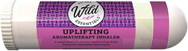 Wild Essentials Cheerful 6 Aromatherapy Nasal Inhaler Multi Pack Made with 100% Natural, Therapeutic Grade Essential Oils to Keep You Happy and uplifted - Image 7