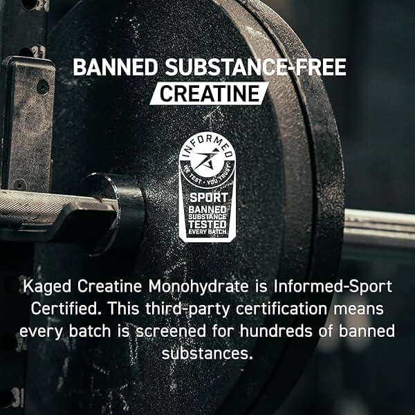 Kaged Creatine Monohydrate Elite Powder | Unflavored | Muscle Building & Recovery | MAXCatalyst for High Absorption | Vegan, Gluten Free, Easily Digestible | Supplements for Men & Women | 60 Servings - Image 5