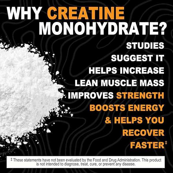 It's Just! - Creatine Monohydrate Powder, Pure Creatine Powder, Made in USA, 3rd Party Lab Tested, 5g Per Serving, Scoop Included, No Fillers, No Added Flavor (Unflavored, 500g / 100 Servings) - Image 3