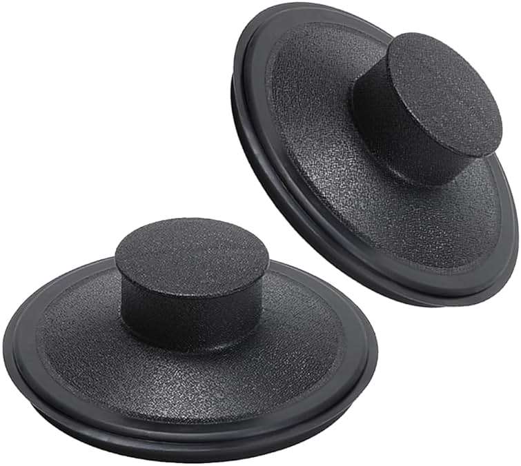 Sink Stopper Exact Replacement for InSinkErator STP-PL/STPPL for Kitchen Drain Stopper and Garbage Disposal Plug, Compatible with Standard 3-1/2" Drains from Kohler, Waste King, Whirlpool, and More - Image 1