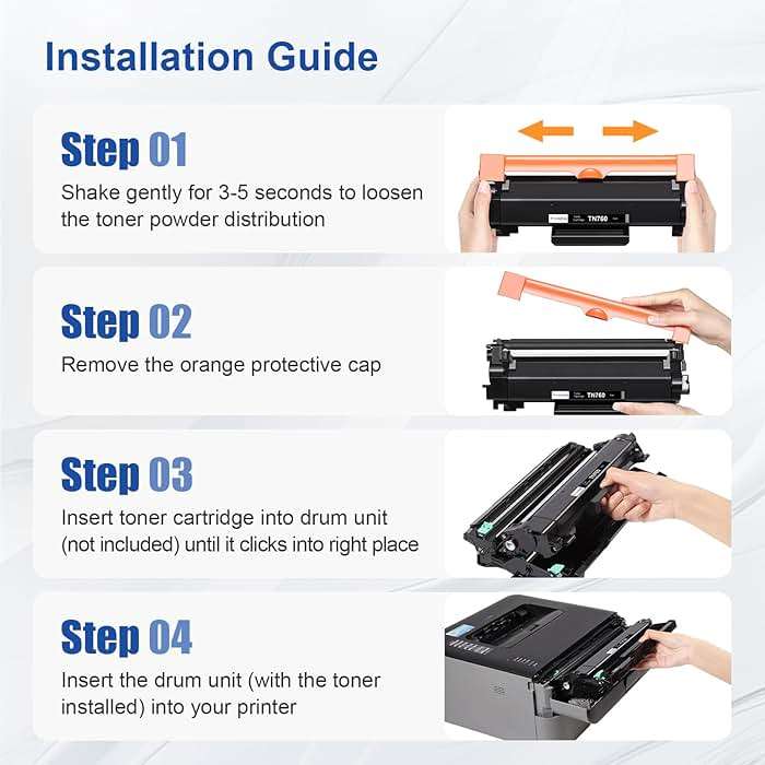 PANINK TN760 Toner Cartridge Black High Yield Replacement for Brother TN760 TN 730 TN-730/TN-760 Compatible for MFC-L2710DW DCP-L2550DW MFC-L2750DW HL-L2350DW HL-L2395DW HL-L2370DW Printer - 2 Pack - Image 6