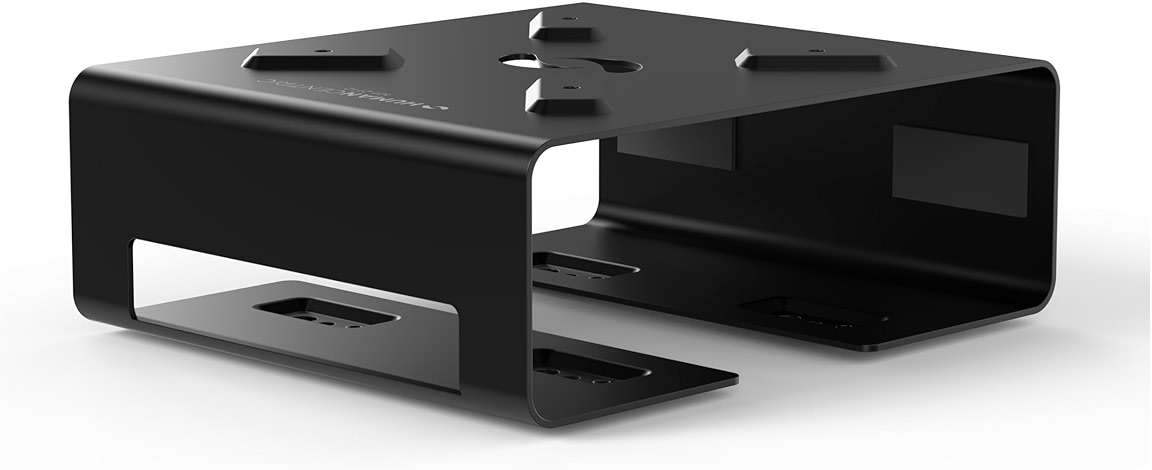 HumanCentric Dual VESA Sleeve Compatible with HP Z2 G9 Mini PC, VESA Mount Bracket for Monitor Arm and Monitor, Under Desk or Wall Mount - Image 8