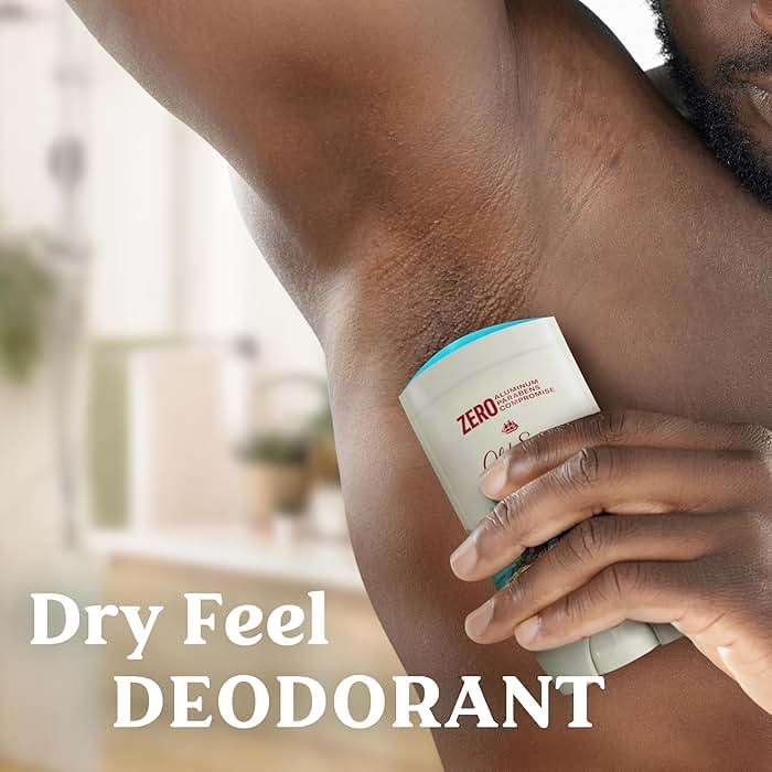 Old Spice GentleMan's Aluminum Free Dry Feel Deodorant for Men, 24/7 Lasting Freshness, Gentle on Skin with Skin Conditioners, Himalayan Sea Salt + Glacier Water Scent, 3.0 oz (Pack of 3) - Image 5