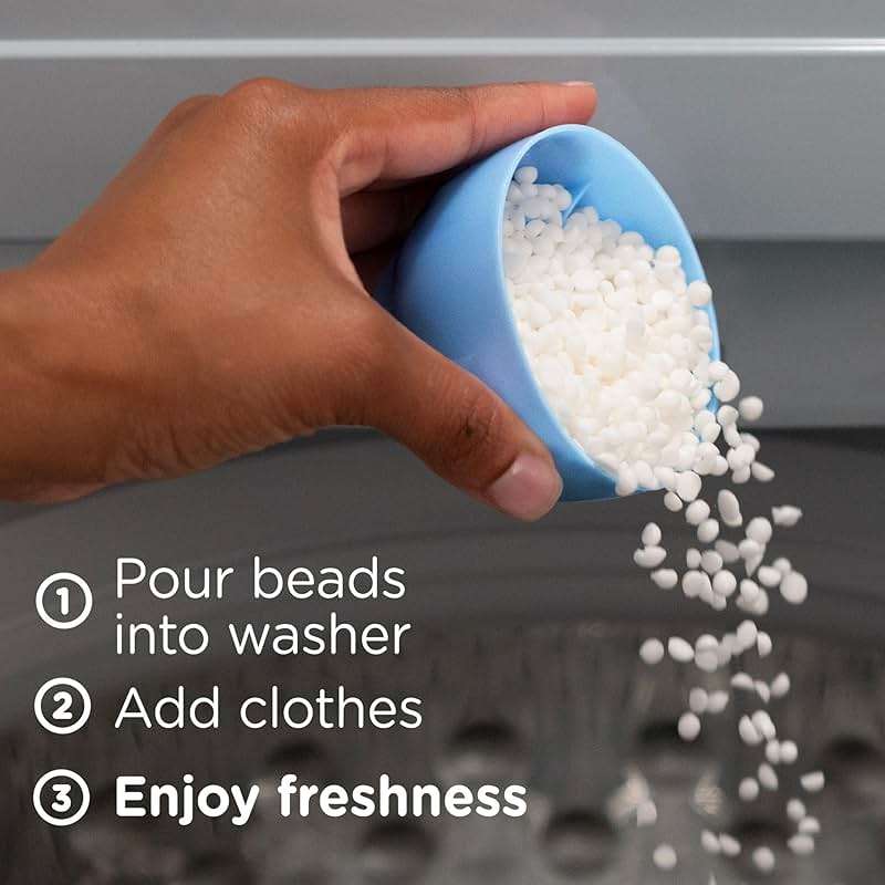 Downy Light Laundry Scent Booster Beads for Washer, Ocean Mist, 24 oz, with No Heavy Perfumes - Image 6