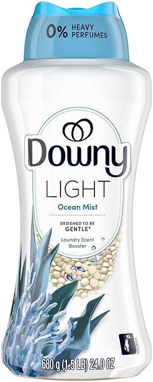 Downy Light Laundry Scent Booster Beads for Washer, Ocean Mist, 24 oz, with No Heavy Perfumes - Image 10