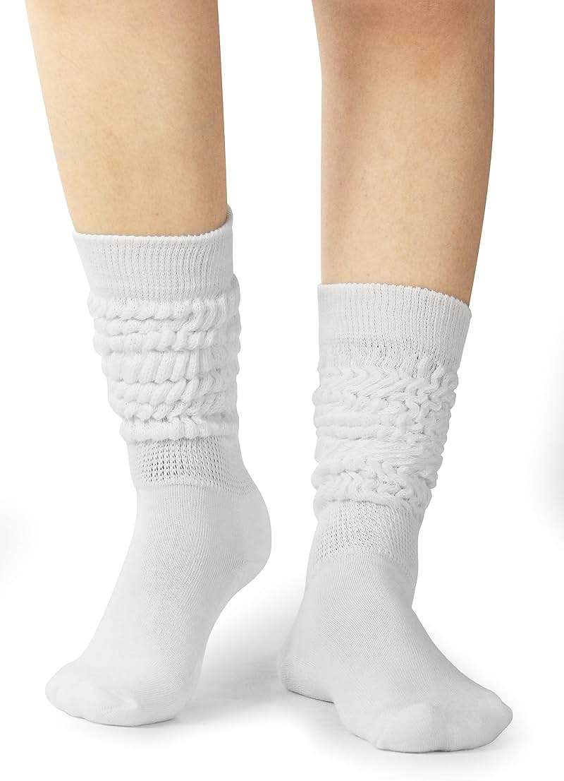 BomKinta Slouch Socks Women Thigh High Boot Socks Soft Scrunch Socks - Gifts for Women Size 5-11 - Image 2