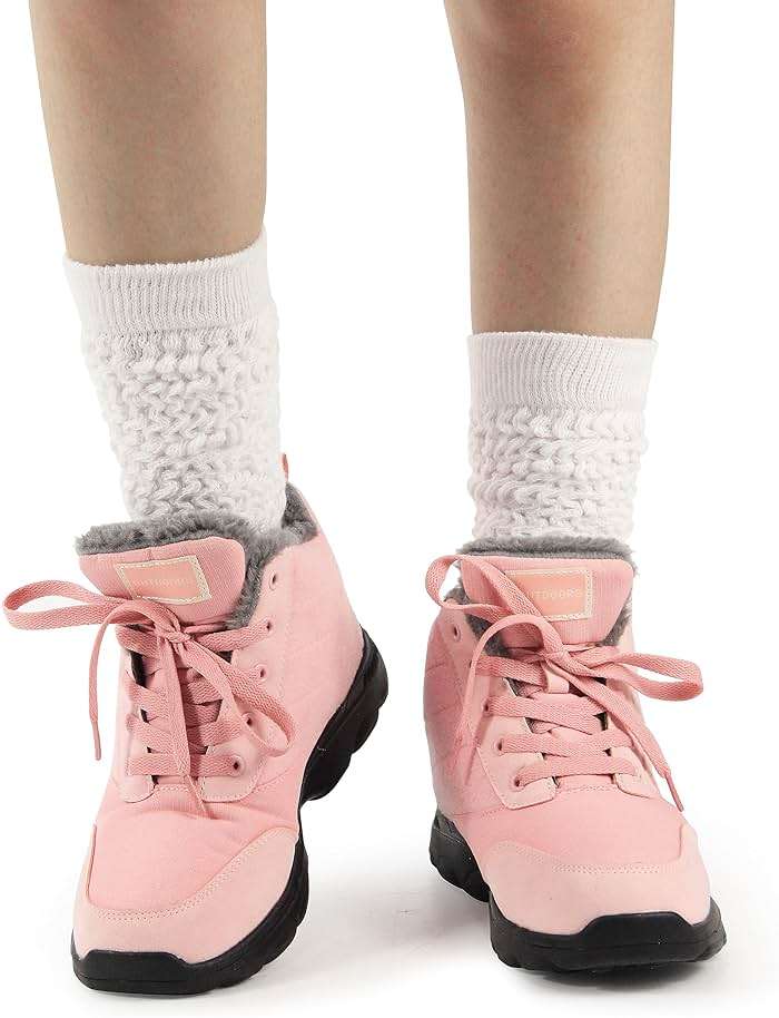 BomKinta Slouch Socks Women Thigh High Boot Socks Soft Scrunch Socks - Gifts for Women Size 5-11 - Image 5