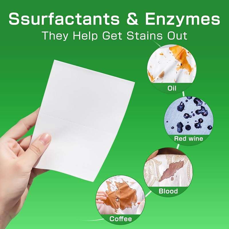 Soulink Laundry Detergent Sheets Unscented 240 Loads，Eco Friendly Detergent Sheets for Travel & Home - No Plastic Jug Liquidless Soap Strips, Plant-based, Hypoallergenic. Safe for Sensitive Skin - Image 4