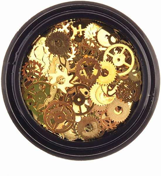 Ankexin 2 Box Mixed Steampunk Cogs Gear Charm Resin Fill Acssories Craft Charm for Resin Casting Jewelry Making Projects - Image 4