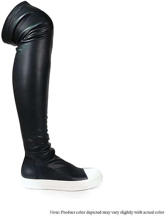 Liliana Women Thigh High Boots Flat Over The Knee Round Toe Tall Boots WANNABE-1 - Image 2
