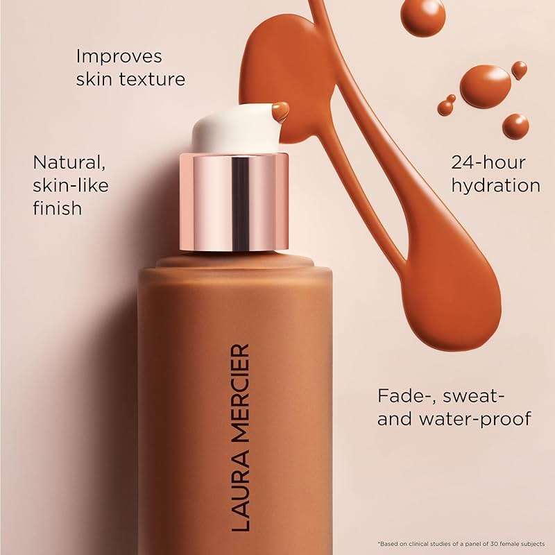 Real Flawless Weightless Perfecting Waterproof Foundation, Medium Coverage Foundation, Buildable Coverage, 12 HR wear, Non-comedogenic, 1oz - Image 6