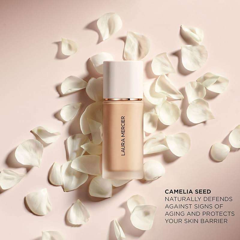 Real Flawless Weightless Perfecting Waterproof Foundation, Medium Coverage Foundation, Buildable Coverage, 12 HR wear, Non-comedogenic, 1oz - Image 7