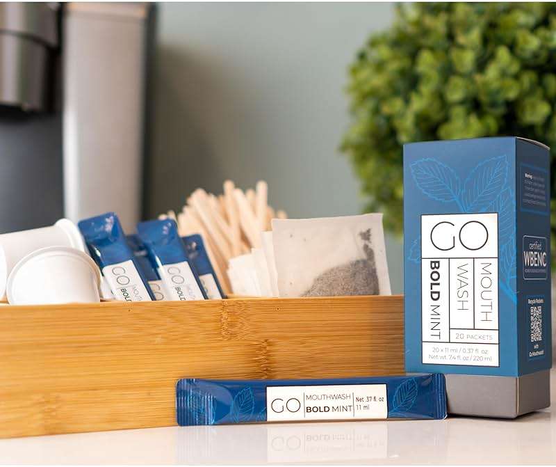 Bold Mint GO Travel Size Mouthwash Packets – Individual Mini Mouthwash for Fresh Breath - Smart Packet Design to Reduce Travel Bottle Waste -Portable Luquid Single Bulk - Image 6