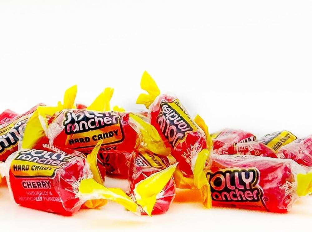 CHERRY Hard Candy Original Flavor 1 lb – Bulk Bag, Individually Wrapped (74 Pieces) - Image 8