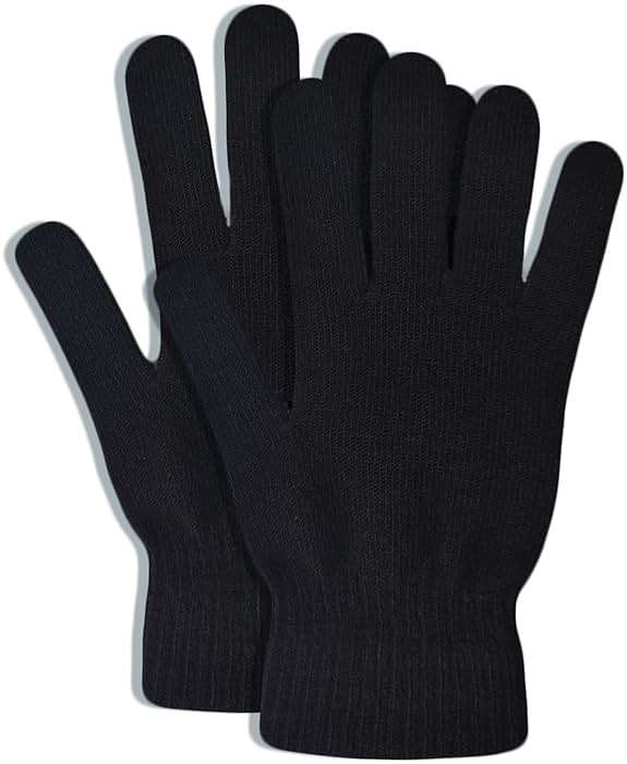 DALEDWN 5 Colors Winter Magic Gloves Unisex Adults Fits Most Men Women Teens Warm Gloves - Image 1