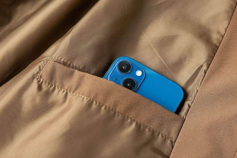 XiaoYouYu Men's Bomber Jacket Fashion Stylish Lightweight Windbreaker Spring Fall Casual Jackets for Men - Image 4