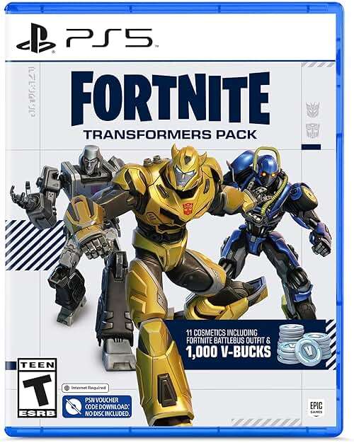 Fortnite - Transformers Pack - PlayStation 5 (Code in Box) - Image 1