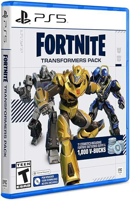 Fortnite - Transformers Pack - PlayStation 5 (Code in Box) - Image 2