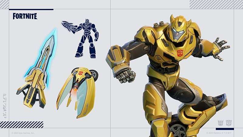 Fortnite - Transformers Pack - PlayStation 5 (Code in Box) - Image 4