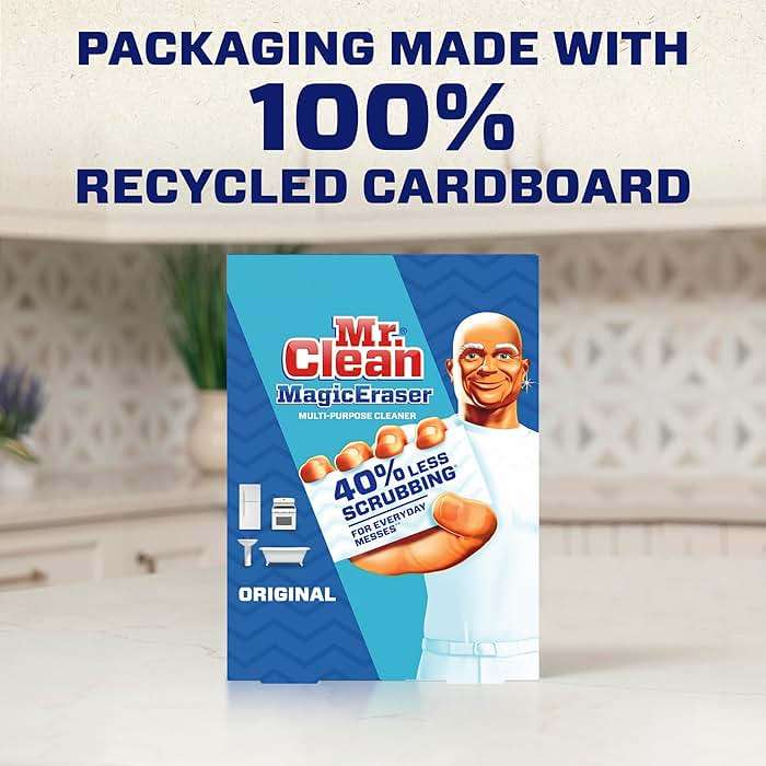 Mr. Clean Original Magic Eraser Cleaning Pads with Durafoam, 19 Count - Image 7