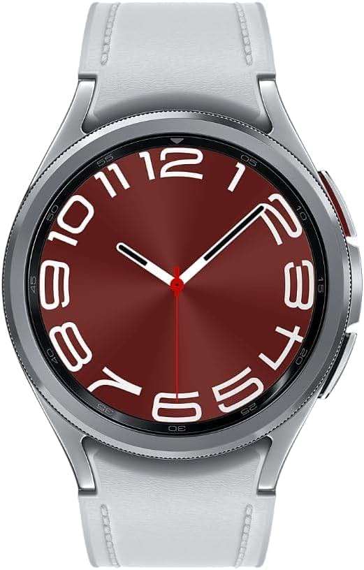 SAMSUNG Galaxy Watch 6 Classic 43mm Stainless-Steel Smartwatch w/Fitness Tracker, Heart Monitor, BIA Sensor, Bluetooth – Silver - Image 2