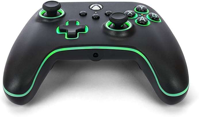 PowerA Advantage Wired Controller for Xbox Series X|S with Lumectra - Black, gamepad, wired video game controller, gaming controller, works with Xbox One and Windows 10/11, officially licensed - Image 8