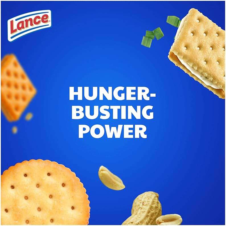 Lance Sandwich Crackers, Variety Pack, 3 Flavors, 10 Individually Wrapped Packs, 6 Sandwiches Each - Image 4
