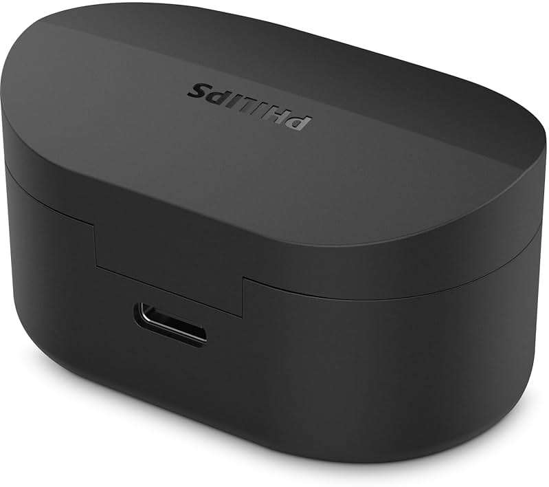 Philips TAT1108 Wireless Earbuds,True Wireless Headphones,Powerful Bass with 6 mm Driver,Clear Call with AI Mic,15-Hour Battery Life,Bluetooth v5.3,IPX4 Rating,Ergonomic Design for Comfort,Black - Image 7