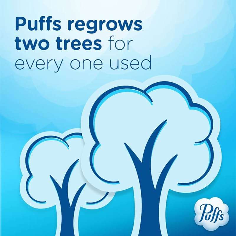 Puffs Plus Lotion with Vicks Facial Tissues, 4 Cubes, 48 Tissues per Box (192 Tissues) [Packaging May Vary] - Image 6