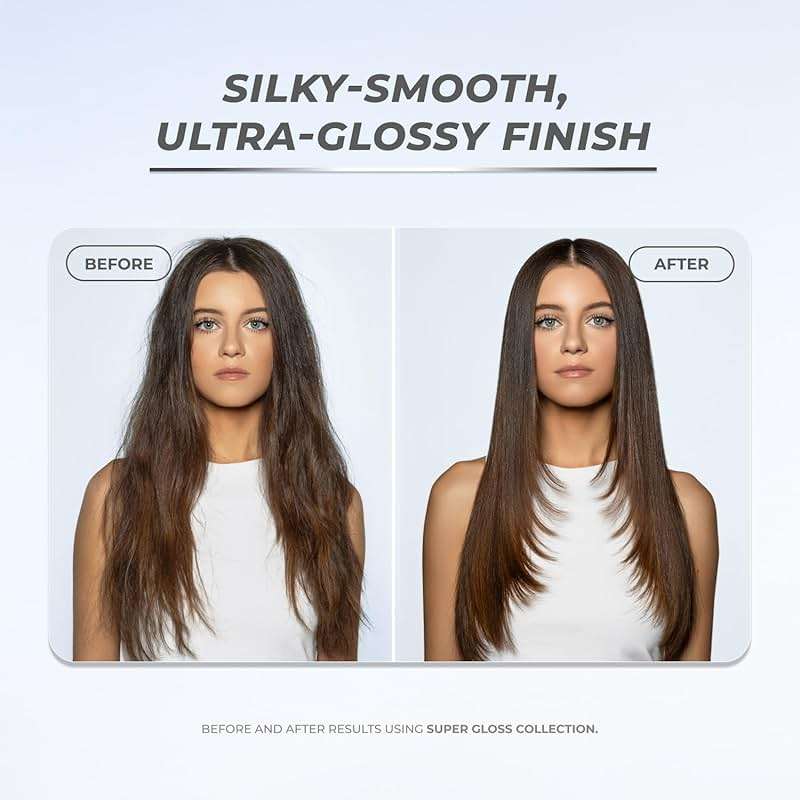 XMONDO Hair Super Gloss Intensive Glossing Treatment | Infused with Bond Booster Technology to Boost Shine & Hyaluronic Acid for Nourishment, Revitalization & Repair, Vegan Formula, 8 Fl Oz 1-Pack - Image 3