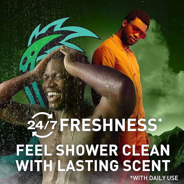 Old Spice Cleansing Body Wash for Men, 3X Defense, 24/7 Shower Fresh with Lasting Scent, 2-in-1 Body & Face Wash, Dragonblast Scent, 24 oz (Pack of 4) - Image 4