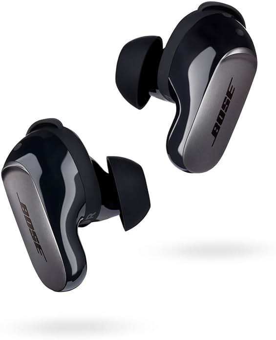 Bose QuietComfort Ultra Bluetooth Earbuds, Wireless Earbuds with Spatial Audio and World-Class Active Noise Cancellation, Deep Bass, Up to 6 Hours of Playtime, Black - Image 1
