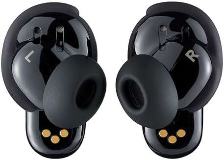 Bose QuietComfort Ultra Bluetooth Earbuds, Wireless Earbuds with Spatial Audio and World-Class Active Noise Cancellation, Deep Bass, Up to 6 Hours of Playtime, Black - Image 3