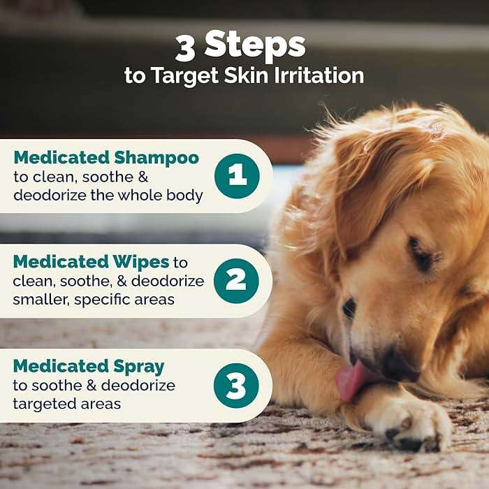 Vetnique Dermabliss Chlorhexidine Spray for Dogs and Cats with Ketoconazole, Antibacterial Antifungal for Hot Spots and Yeast, Alcohol-Free No-Sting Itch Relief, 8oz - Image 7